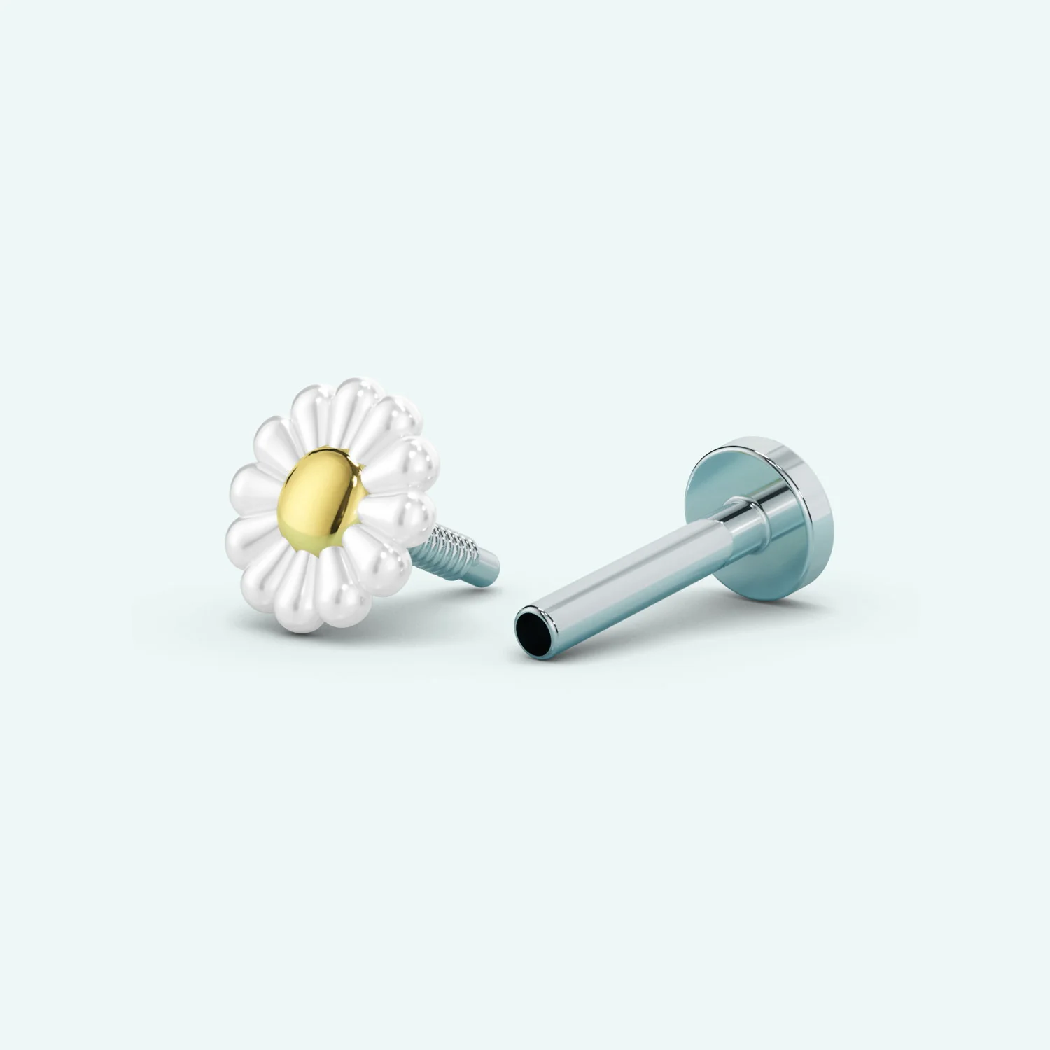 Daisy Flat Back Earring - Image 3
