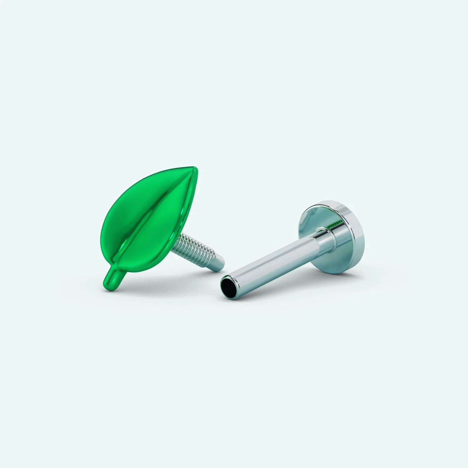 Leaf Flat Back Earring - Image 3
